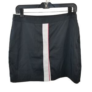 Greg Norman Everbest Womens Black White Red Golf Athletic Skorts Shorts Size 6